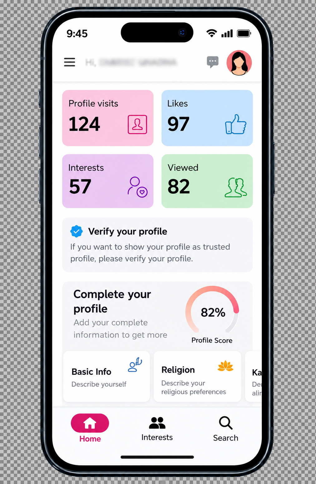 Gallpakki app dashboard